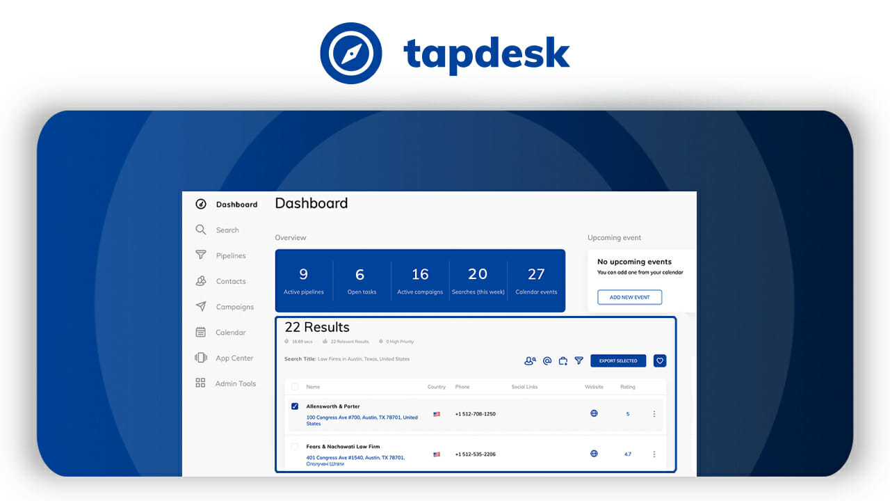 tapdesk lifetime deal 1