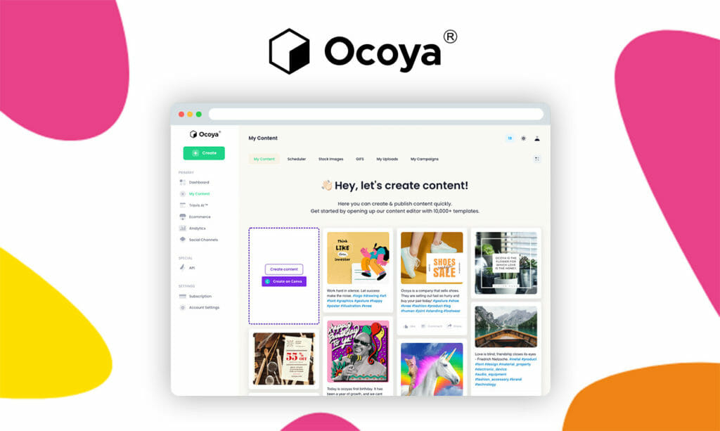 ocoya lifetime deal 1