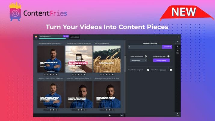 contentfries lifetime deal feature