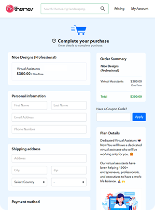pabbly subscription billing Embeddable Checkout Page