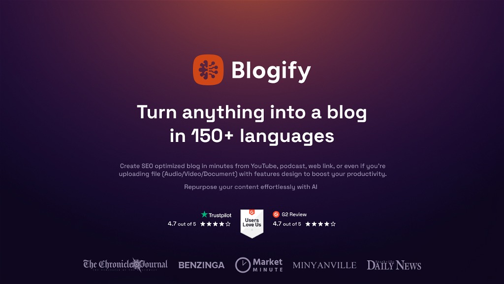 blogify lifetime deal